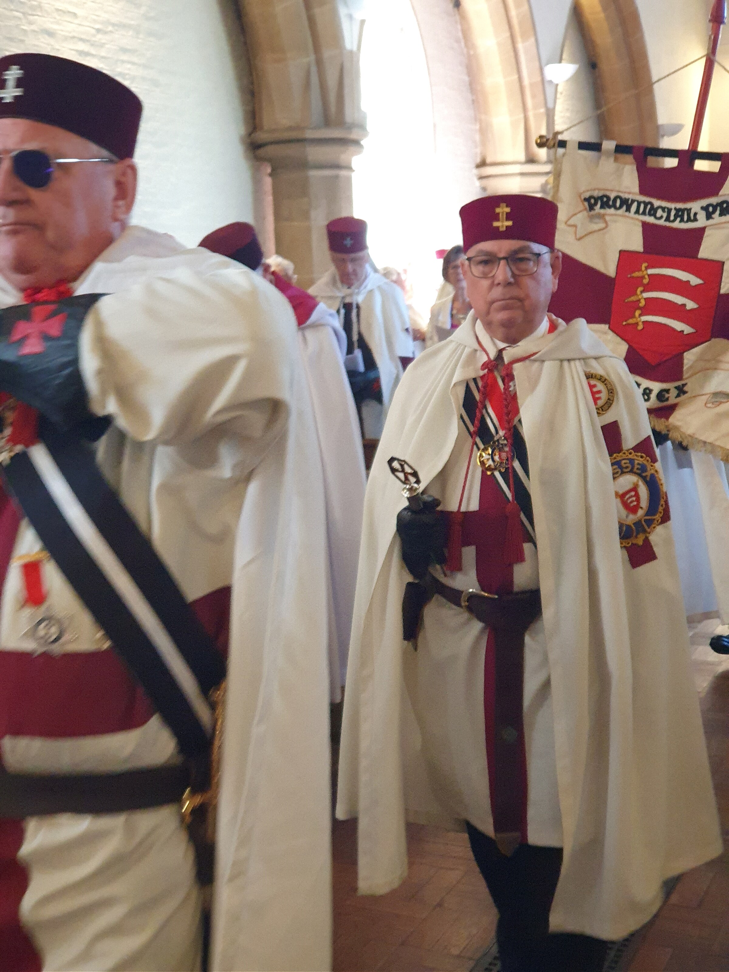 The Procession at the Essex KT Family Church Service