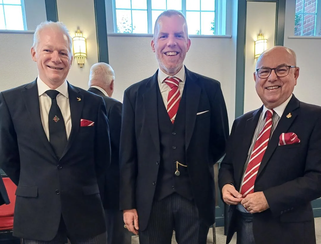 The Essex Prior and Sub Prior with R.E.Kt. Daniel Heath K.C.T.