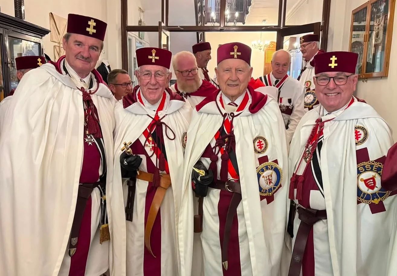 The Provincial Prior with other guests from Surrey and Kent